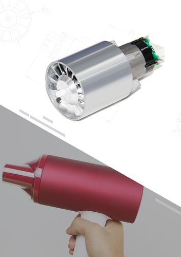 可大批量定制的緊湊型電吹風(fēng)電機風(fēng)筒電機220V10萬(wàn)轉無(wú)刷直流電機